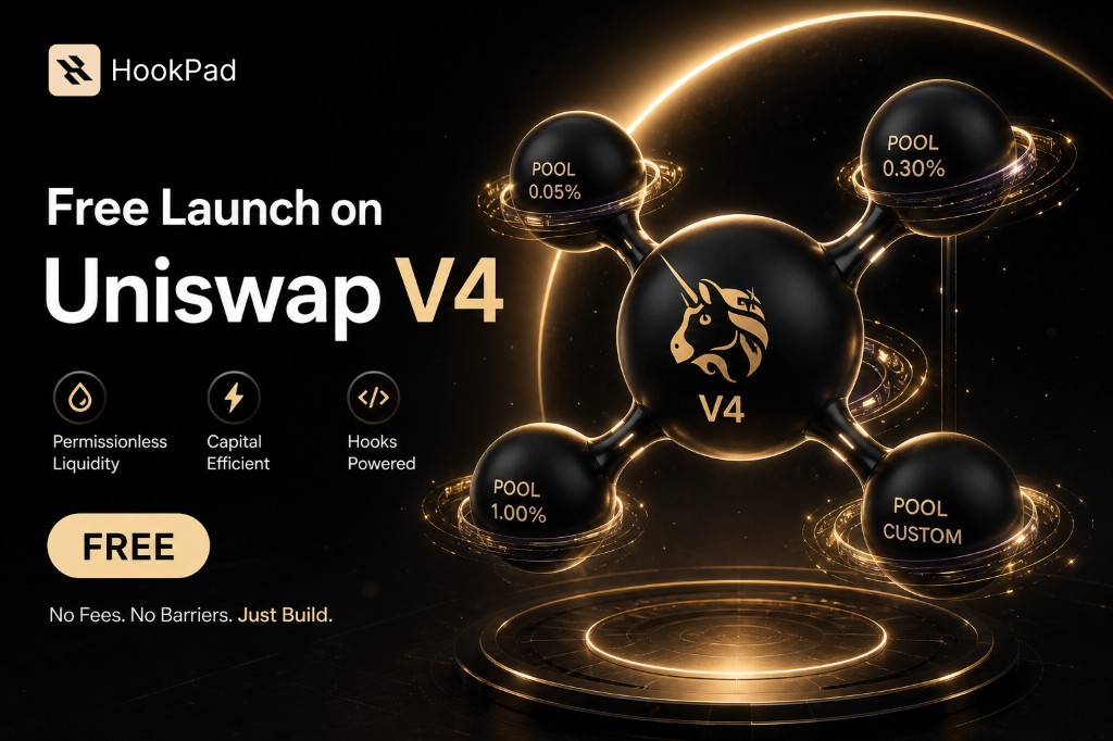 3D HookPad banner: Free Launch on Uniswap V4